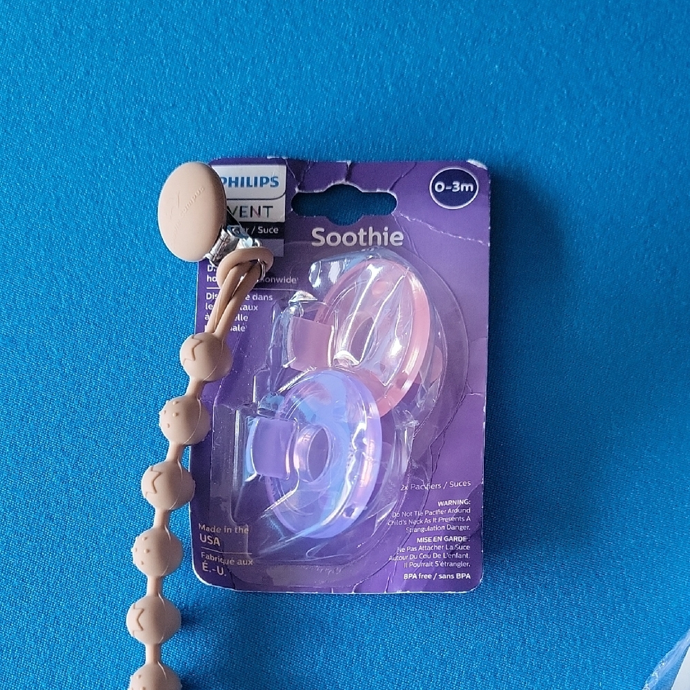 Philips Avent Soothie Pacifiers with Clip